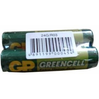 Батарейка GP 24G Greencell (AAA, 2 шт.)