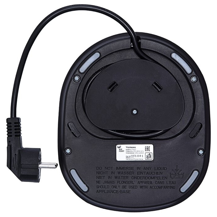 Чайник Kitfort KT-622 Silver - фото 7