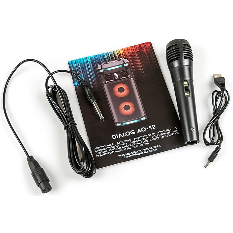 Портативная акустика Dialog AO-12 Black - фото 5