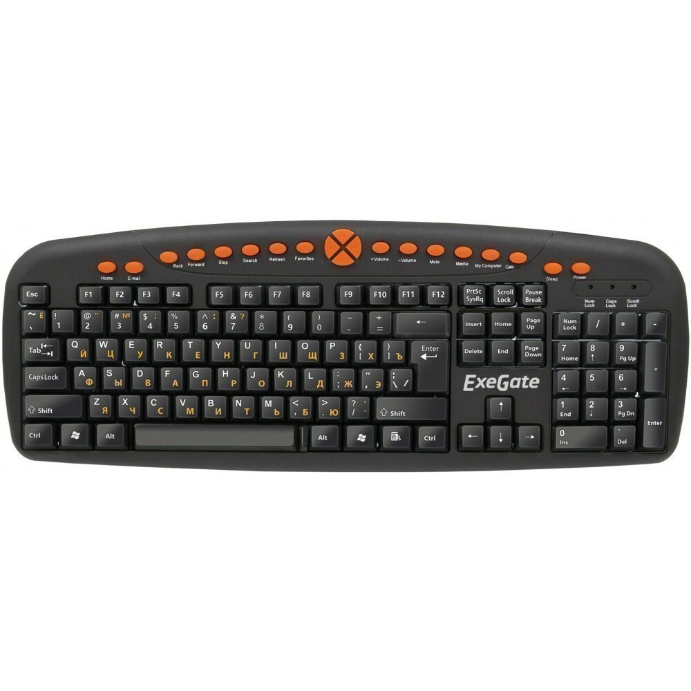Клавиатура ExeGate LY-504M Black - EX280435RUS