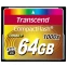 Карта памяти 64Gb Compact Flash Transcend 1000x (TS64GCF1000)