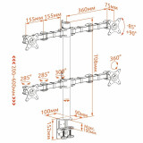 Кронштейн Onkron D421E