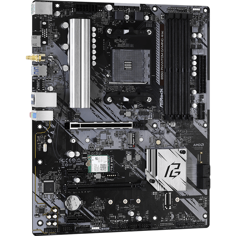 Материнская плата ASRock B550 Phantom Gaming 4/ac - фото 3