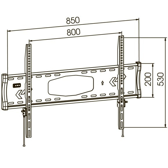 Кронштейн Kromax STAR-1 New Black - фото 2