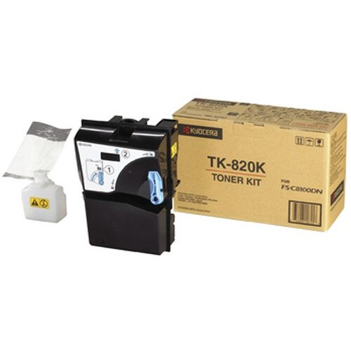 Картридж Kyocera TK-820K Black - фото 2