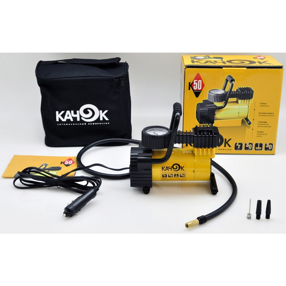 Автомобильный компрессор КАЧОК K50 - фото 3