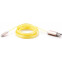 Кабель USB - Lightning, 1м, Gmini GM-MEL300FLAT Yellow - GM-MEL300FLATY