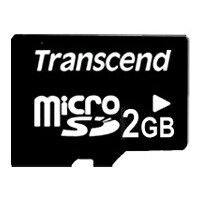 Карта памяти 2GB MicroSD Transcend (TS2GUSDC)