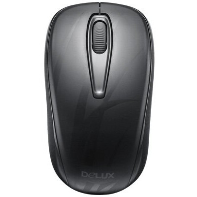 Мышь Delux DLM-107GX Black - DLM-107GX+G07UF - фото 2