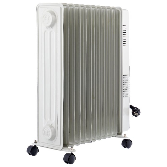 Масляный радиатор Ресанта ОМ-12НВ 2500W White - 67/3/12 - фото 2