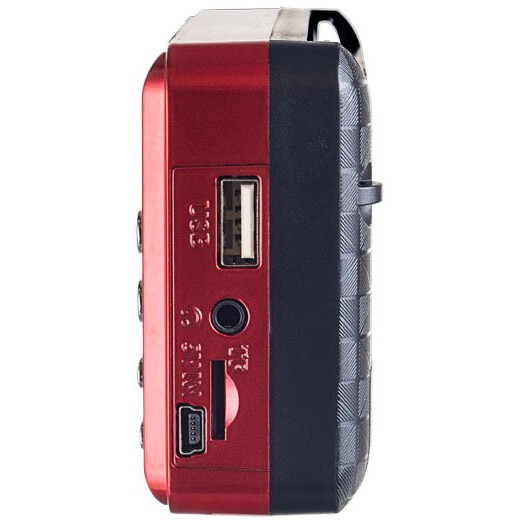 Радиоприёмник Perfeo PALM Red - PF_A4871 - фото 3