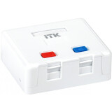 Корпус настенной розетки ITK CS2-022