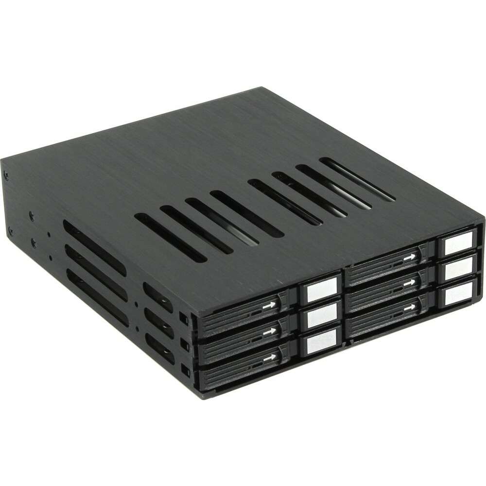 Корзина для накопителей Procase L2-106-SATA3-BK