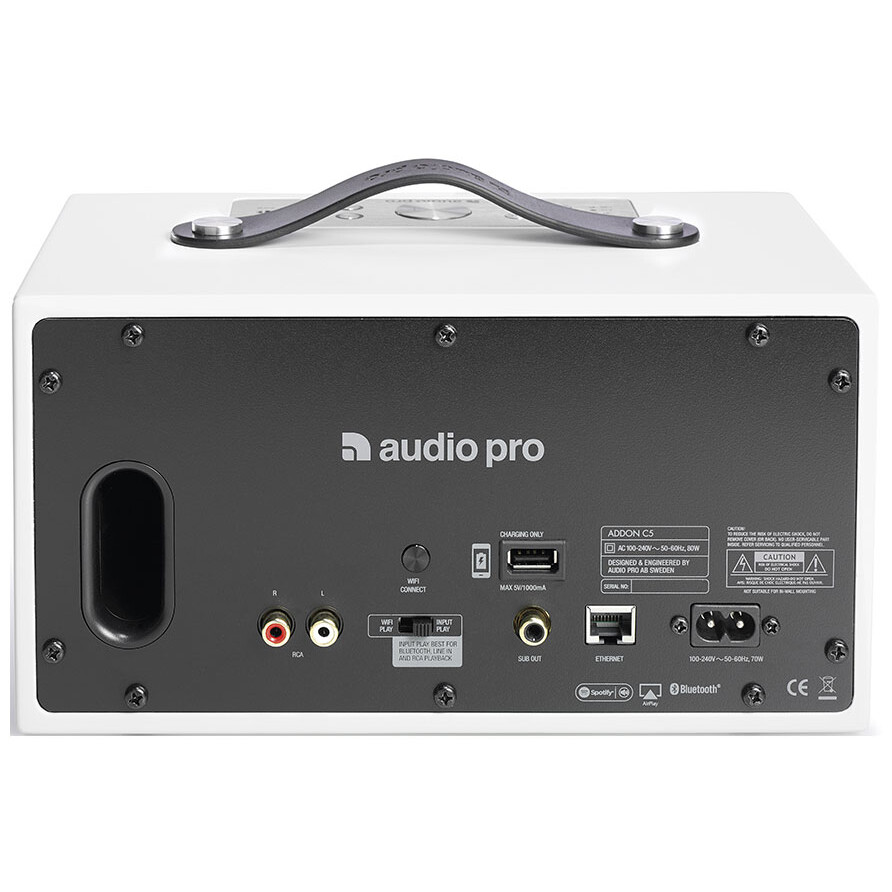 Портативная акустика Audio Pro Addon C5 White - фото 3