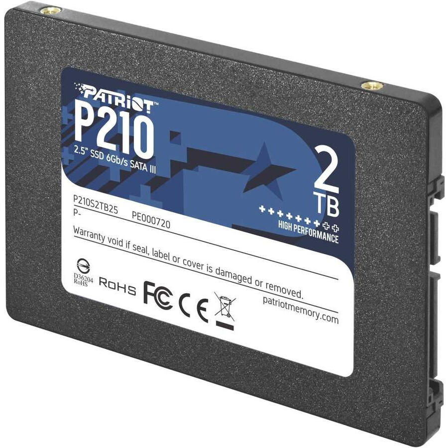 Накопитель SSD 2TB Patriot P210 (P210S2TB25)