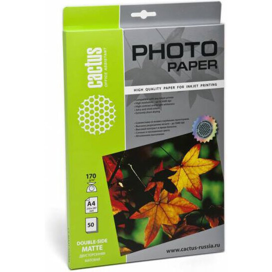Бумага Cactus CS-MA417050DS