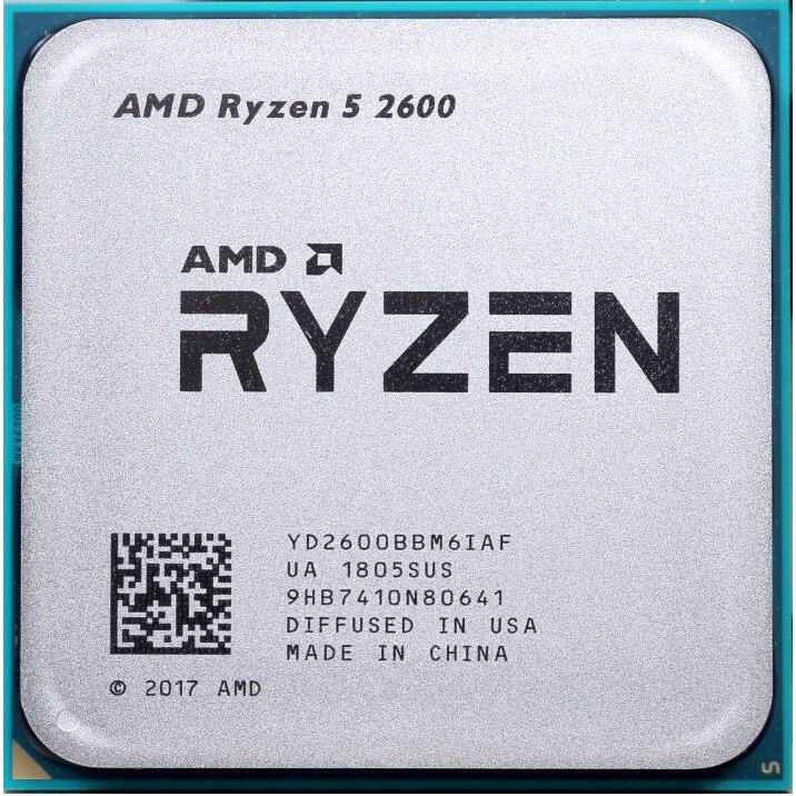 Процессор AMD Ryzen 5 2600 OEM - YD2600BBM6IAF