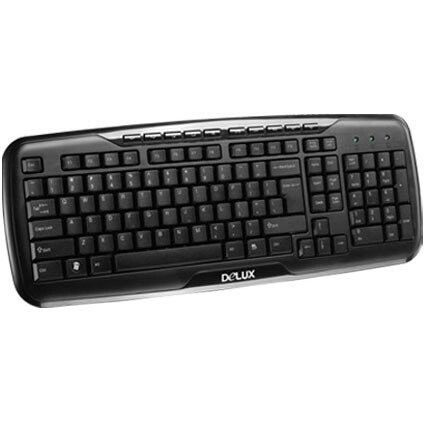 Клавиатура Delux K6200 Black - фото 2