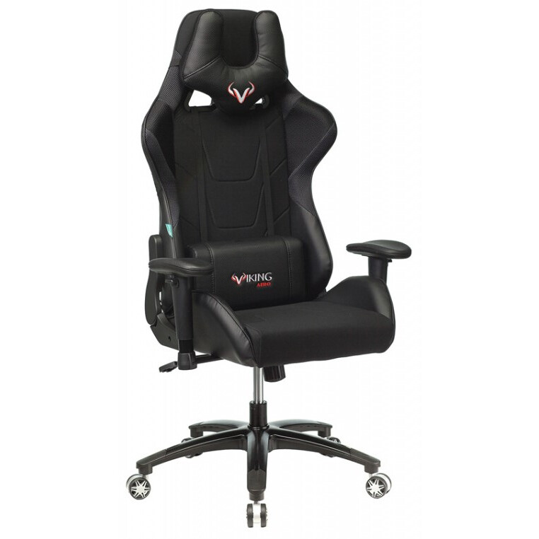 Игровое кресло Бюрократ Viking 4 AERO Black - VIKING 4 AERO BLACK