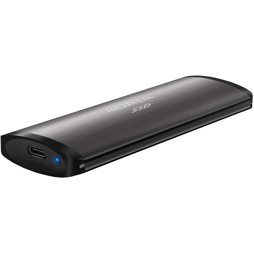 Внешний накопитель SSD 256Gb ADATA SE760 Titanium (ASE760-256GU32G2-CTI) - фото 3