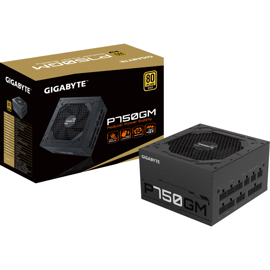 Блок питания 750W Gigabyte GP-P750GM - фото 4