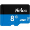 Карта памяти 8Gb MicroSD Netac P500 Standard (NT02P500STN-008G-S)
