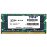 Оперативная память 8Gb DDR-III 1600MHz Patriot SO-DIMM (PSD38G16002S)