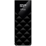 USB Flash накопитель 64Gb Silicon Power Blaze B03 Black (SP064GBUF3B03V1K)