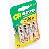 Батарейка GP 15AU Alkaline Ultra (AA, 4 шт.)