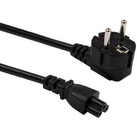 Кабель питания Schuko - C5, 3м, ExeGate PC5-3P