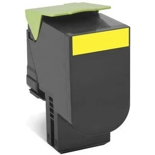 Картридж Lexmark 80C8XY0 Yellow - 80C0X40/80C8XYE/80C8XY0