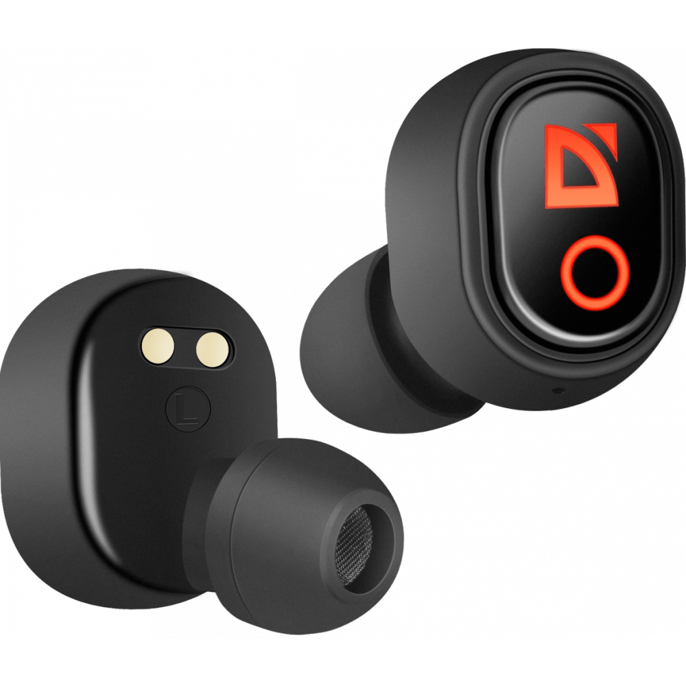 Гарнитура Defender Twins 639 Black - 63639 - фото 2