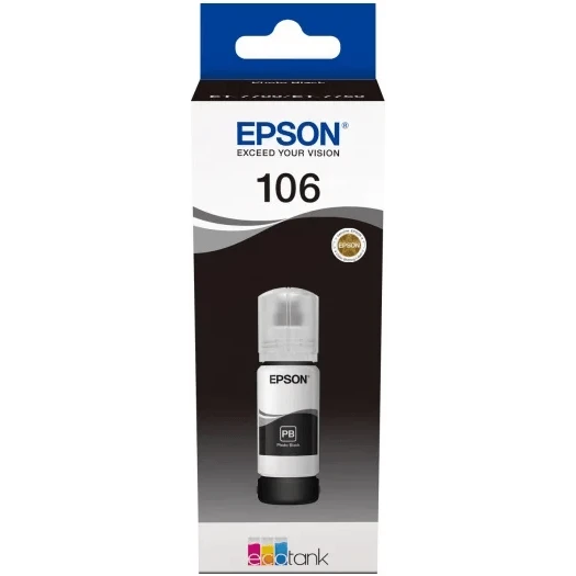 Чернила Epson C13T00R140 Black - фото 2