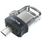 USB Flash накопитель 32Gb SanDisk Ultra Dual m3.0 (SDDD3-032G-G46) - фото 2
