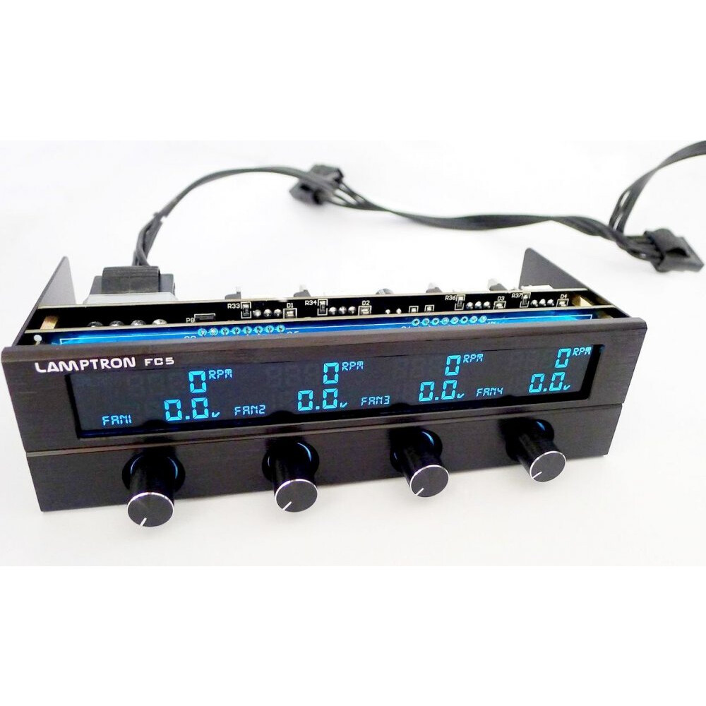 Контроллер вентиляторов Lamptron FC5 v2 - LAMP-FC0052H - фото 4
