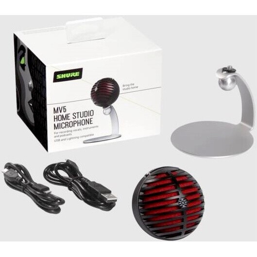 Микрофон Shure MV5-B-DIG - фото 8