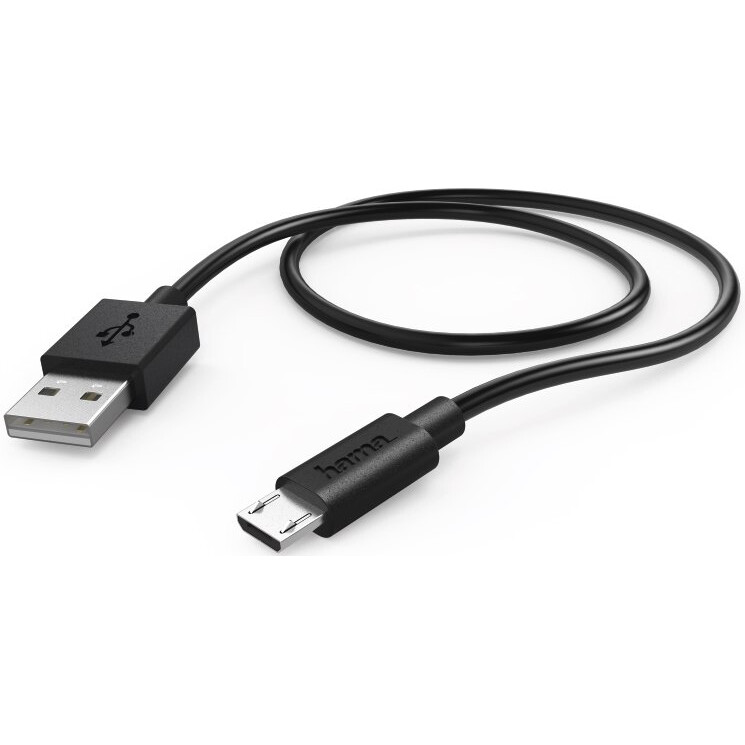 Кабель USB A (M) - microUSB B (M), 0.6м, HAMA H-178328