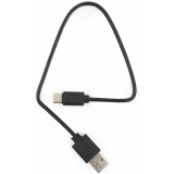 Кабель USB - USB Type-C, 0.3м, Гарнизон GCC-USB2-AMCM-0.3M