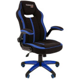 Игровое кресло Chairman Game 19 Black/Blue (00-07060631) (00-07060631/00-07069643)
