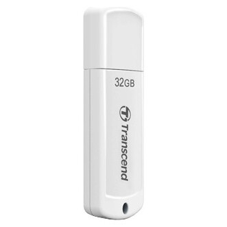 USB Flash накопитель 32GB Transcend JetFlash 370 White (TS32GJF370)