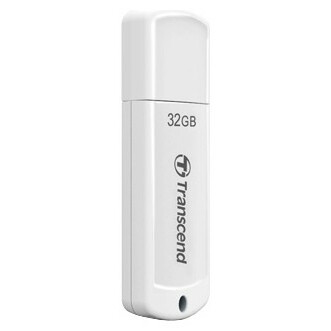 USB Flash накопитель 32Gb Transcend JetFlash 370 White (TS32GJF370)