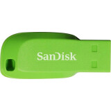 USB Flash накопитель 16Gb SanDisk Cruzer Blade Green (SDCZ50C-016G-B35GE)