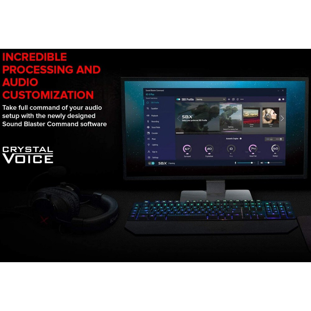 Звуковая карта Creative Sound BlasterX AE-5 PLUS - 70SB174000003 - фото 3