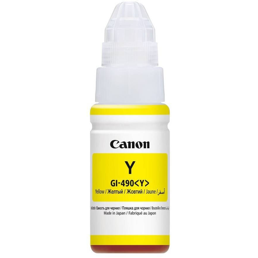 Чернила Canon GI-490 Yellow - 0666C001