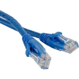 Патч-корд Hyperline PC-LPM-UTP-RJ45-RJ45-C5e-3M-LSZH-BL, 3м
