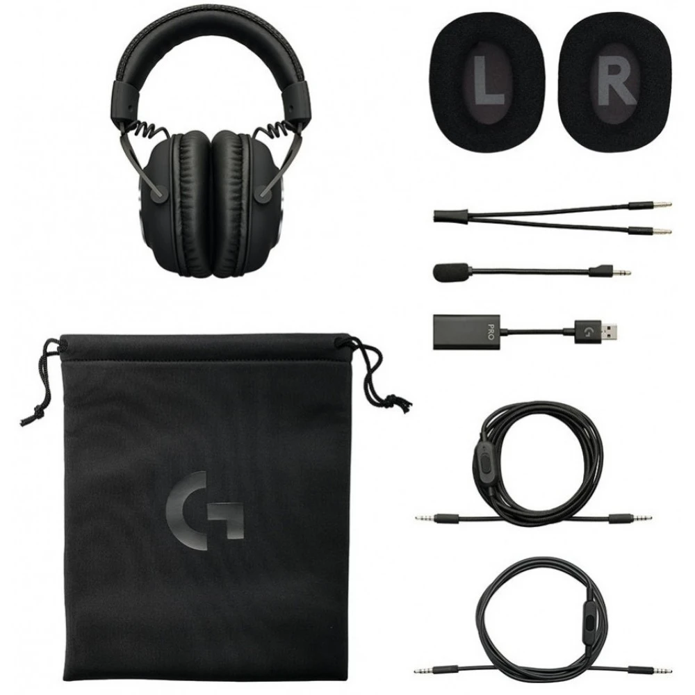 Гарнитура Logitech G PRO X Gaming Headset (981-000818/981-000819/981-000820) - фото 2