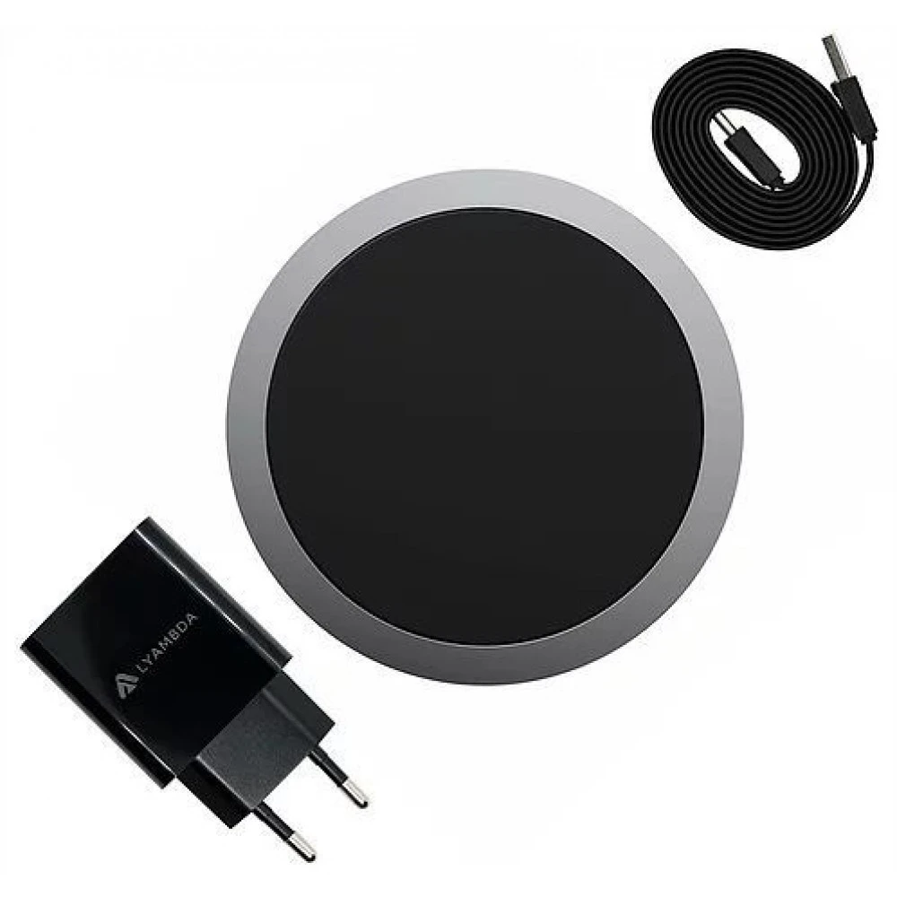 Беспроводное зарядное устройство Lyambda LNT1-BK - фото 2