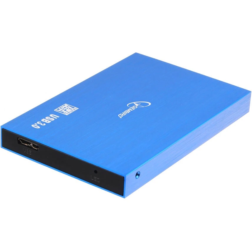 Внешний корпус для HDD Gembird EE2-U3S-56 Blue Metallic