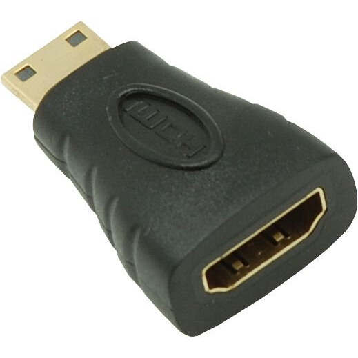 Переходник HDMI (F) - Mini HDMI (M), NETLAN EC-HD20CB-AC-BK-10, 10шт.