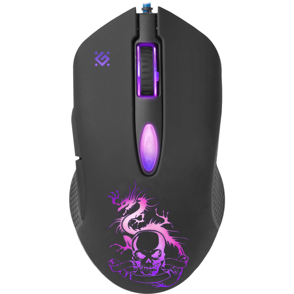 Мышь Defender Sky Dragon GM-090L Black (52090) - фото 4